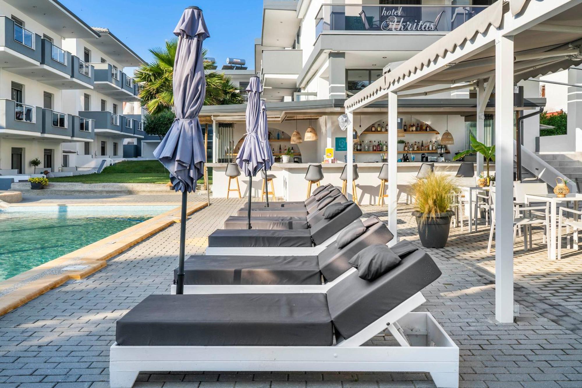 Akritas Hotel 佩科霍里 外观 照片